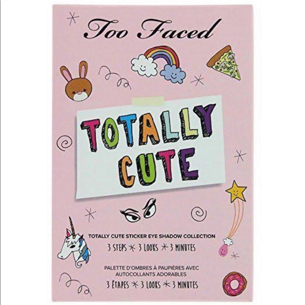 BNIB Too Faced “Totally Cute” Eyeshadow Pallet 💜